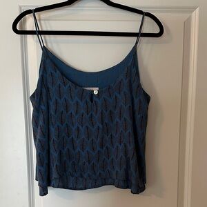 Lucy Love Blue Crop Tank